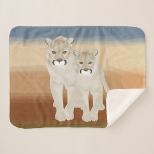 Cougars Sherpa Deken