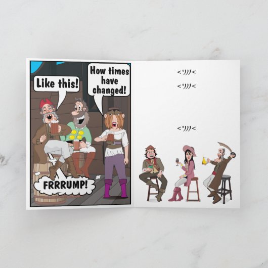 COUGH EN FART JOKE KAART (Binnen)