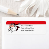 Coughin Smokin Santa Holiday Return Label (Insitu)