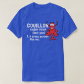 Couillon Funny Cajun T-shirt (Design voorkant)