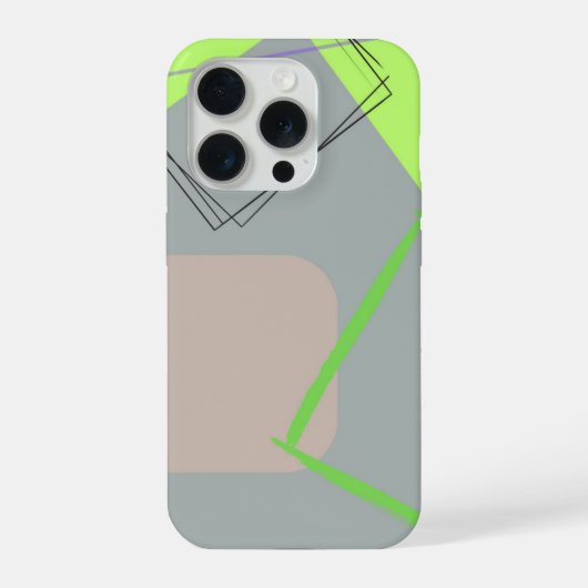 couleur pastel iPhone hoesje (Achterkant)