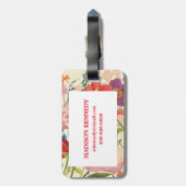 Couleur Printemps Bagagelabel (Achterkant verticaal)