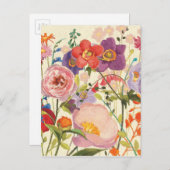 Couleur Printemps Briefkaart (Voorkant / Achterkant)