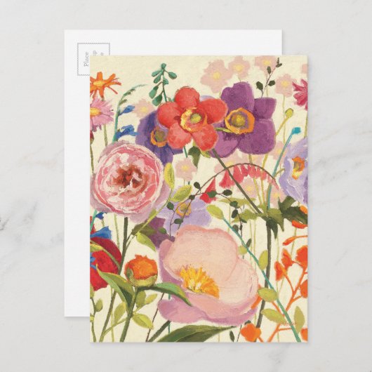 Couleur Printemps Briefkaart (Voorkant / Achterkant)