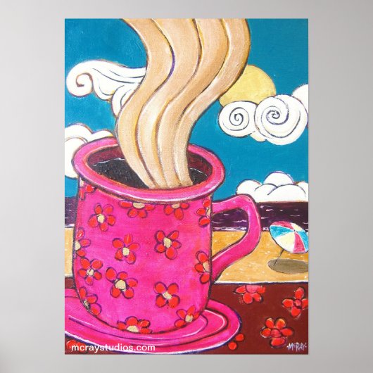 "Couleurs Cafe" Poster (Voorkant)