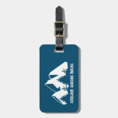 Couloir Season Rocks Bagagelabel (Voorkant verticaal)