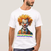 Coulrophobic clowns t-shirt (Voorkant)