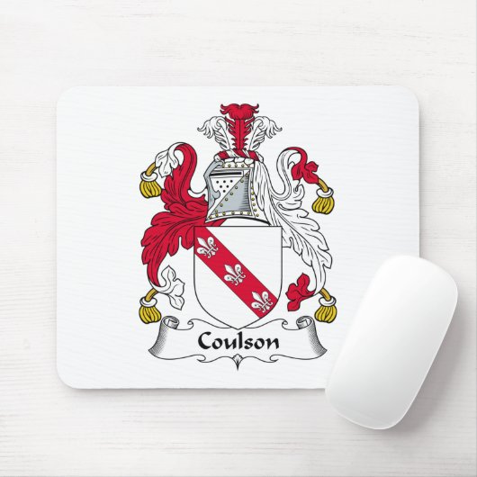 Coulson Family Crest Muismat (Met muis)