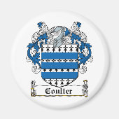 Coulter Family Crest Magneet (Voorkant)