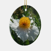 Coulter's Matilija Poppy Keramisch Ornament (Rechts)