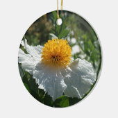 Coulter's Matilija Poppy Keramisch Ornament (Links)