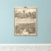 Council Bluffs Canvas Afdruk (Insitu (Houten vloer))