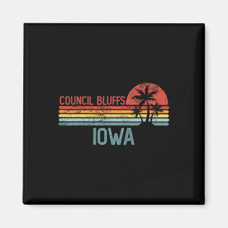 Council Bluffs Iowa Grappige Usa Stadsreis Thuis R Magneet