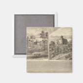 Council Bluffs Magneet (Voorkant / Achterkant)