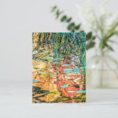 Council Lake in Hiawatha National Forest, Michigan Briefkaart (Staand voorkant)