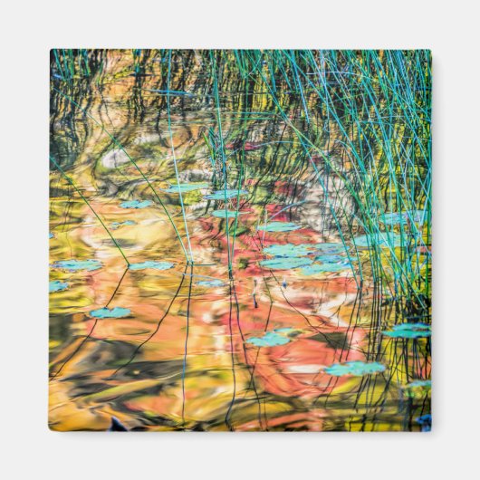 Council Lake in Hiawatha National Forest, Michigan Magneet (Voorkant)