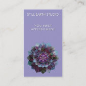 Council of Leaves | Mandala Afsprakenkaartje (Voorkant)