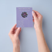 Council of Leaves | Mandala Art P&B Flyer (Hand)