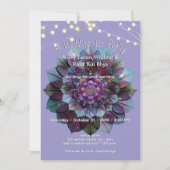 Council of Leaves | Mandala Art P&B Kaart (Voorkant)