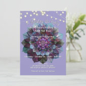 Council of Leaves | Mandala Art P&B Kaart (Staand voorkant)