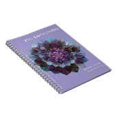 Council of Leaves | Mandala Art P&B Notitieboek (Rechterzijde)