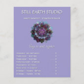 Council of Leaves | Mandala Flyer (Voorkant)