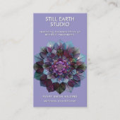 Council of Leaves | Mandala Visitekaartje (Voorkant)