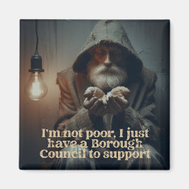 Council Tax Man Magneet