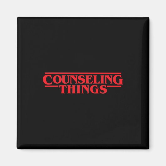 Counseling Dingen Leuke School Counselor Terug naa Magneet (Voorkant)