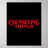 Counseling Dingen Leuke School Counselor Terug naa Poster (Voorkant)