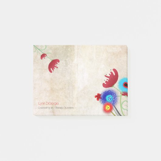 Counseling kunsttherapie bedrijf post-it® notes (Voorkant)