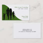 counseling, Life Coach, Therapie, Therapist, Visitekaartje (Voorkant / Achterkant)