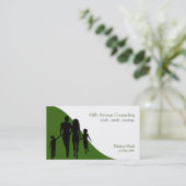 counseling, Life Coach, Therapie, Therapist, Visitekaartje (Staand voorkant)