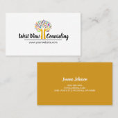 counseling, Life Coach, Therapie, Therapist, Visitekaartje (Voorkant / Achterkant)