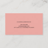 counseling, Life Coach, Therapie, Therapist, Visitekaartje (Achterkant)