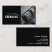 counseling, Life Coach, Therapie, Therapist, Visitekaartje (Voorkant / Achterkant)