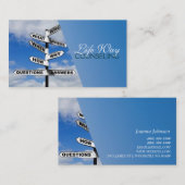 counseling, Life Coach, Therapie, Therapist, Visitekaartje (Voorkant / Achterkant)