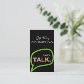 counseling, Life Coach, Therapie, Therapist, Visitekaartje (Staand voorkant)