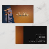 counseling, Life Coach, Therapie, Therapist, Visitekaartje (Voorkant / Achterkant)