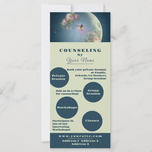 Counseling - Visitekaartje, Flyer, Promo Kaart (Voorkant)