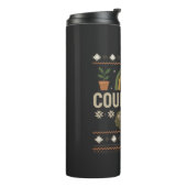 Counselor Christmas – Festive Holiday Tumbler Thermosbeker (Gedraaid links)