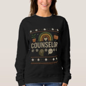 Counselor Christmas Sweater – Festive Holiday Desi (Voorkant)