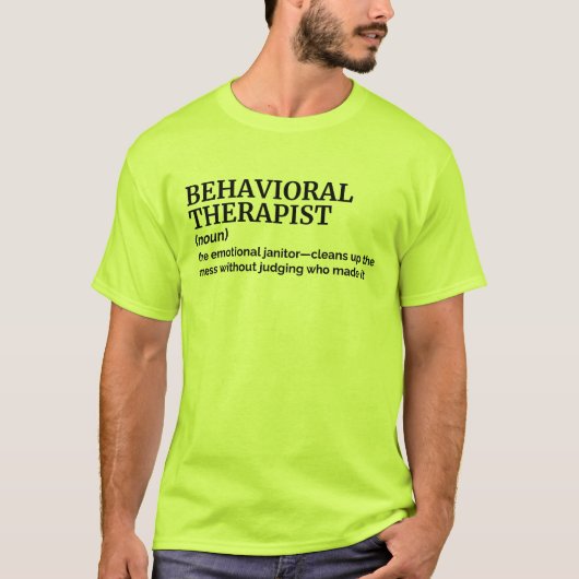 Counselor Definition Humor T-shirt (Voorkant)