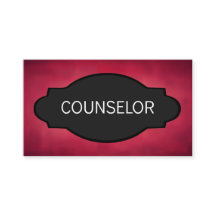 Counselor Elegant Naam Bord