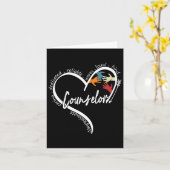 Counselor Graphic T - shirts Topjes Terug naar sch Kaart (Gele Bloem)