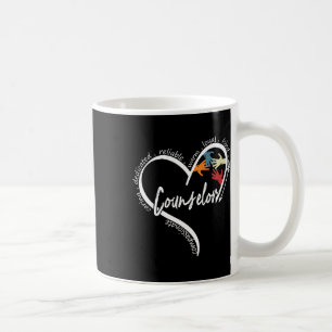 Counselor Graphic T - shirts Topjes Terug naar sch Koffiemok