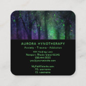 *~* Counselor. Hypnotherapie Hypnosis Therapie Vierkante Visitekaartje (Achterkant)