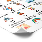 Counselor Mijn Coping Skills Alfabet Geestelijke G Poster (Hoek)