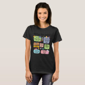 Counselor Note To Self Mental Health School Psycho T-shirt (Voorkant volledig)
