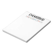 Counselor Notitieblok Gift (Linkerzijde)